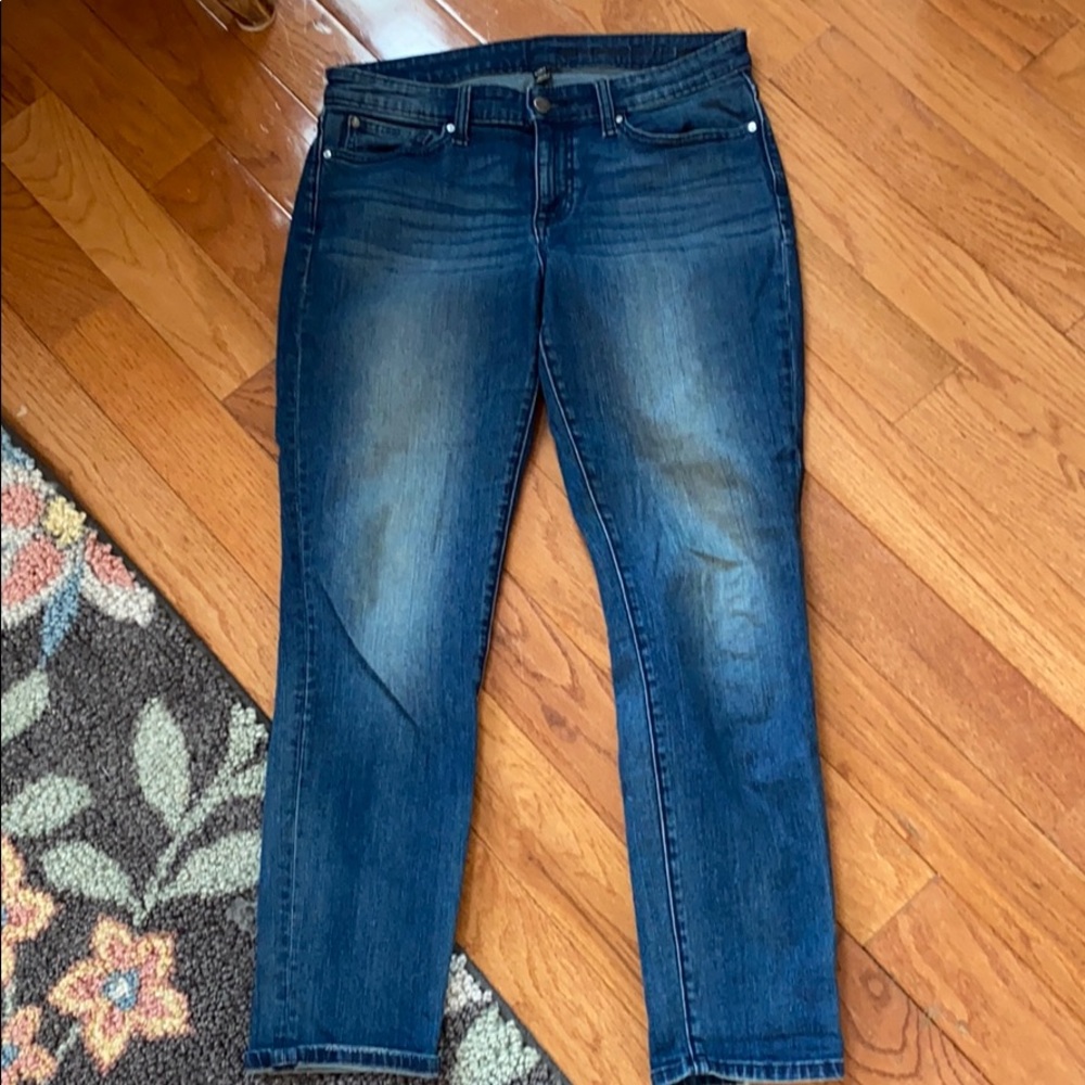 Gap mid rise skinny jeans